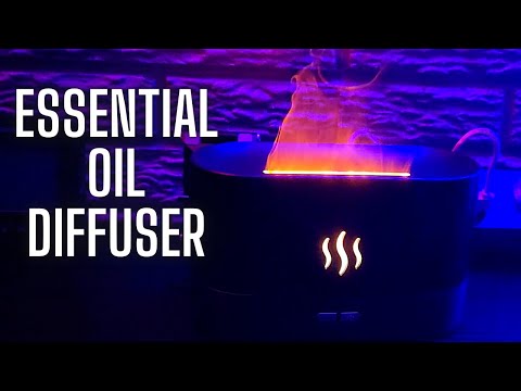 Flame Air Aroma Diffuser Humidifier