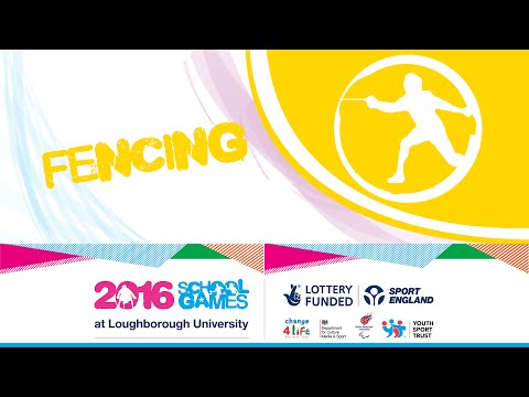 School Games 2016 -Fencing - Day 3
