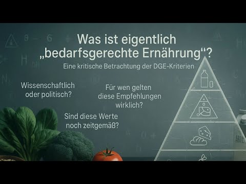 Gesunde Ernährung neu gedacht – Alternativen zur DGE 🧠 #podcast