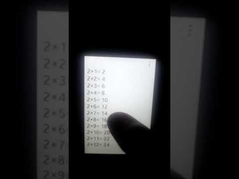 Tabla ìnmulțiri cu 2 ( Copiați pentru teme )