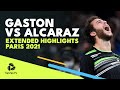 Hugo Gaston vs Carlos Alcaraz: EPIC Comeback! | Paris 2021 Highlights