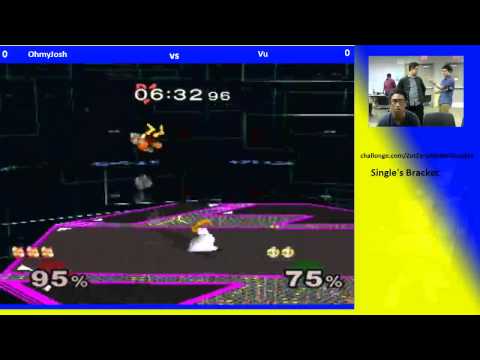 ZSZ Singles Pools - OhmyJosh (Falcon) vs. Vu (Peach) - Super Smash Bros. Melee