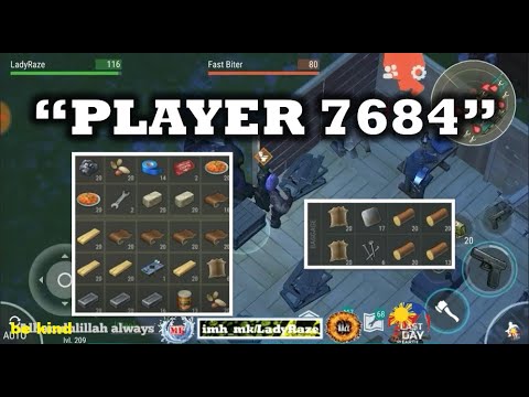 "PLAYER 7684" base raided using small to block - Last Day On Earth: Survival