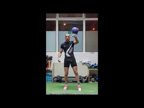 20kg Snatch 50Reps/Arm Slow pace | Kettlebell | IKFF | IKO | Functional Camp