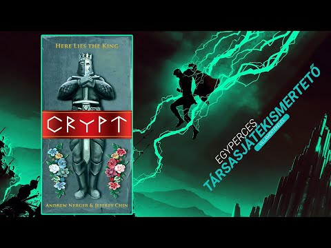 Egyperces társasjátékismertető | #28. Crypt - Game-Obscura