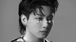 Download lagu jungkook - yes or no (slowed reverb) mp3 Download lagu jungkook - yes or no (slowed reverb) mp3
