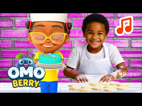 🎵  Pat A Cake Song Live Action Music Video | OmoBerry Nursery Rhymes + Patty Cake Song + Kids Songs