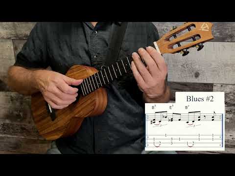 Mastering Fingerstyle Ukulele - Blues Rhythm Patterns 1-2-3