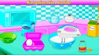 Bake Cupcakes - Excellent an easy Cooking Games - Cooking is fun and this game is ideal for kids