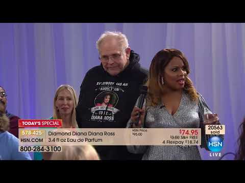 HSN | Diana Ross Fragrance Premiere 12.05.2017 - 10 PM