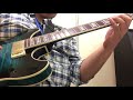 Mike Stern "Giant Steps" transcription practice session. 5/25/16