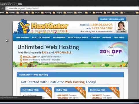 Learn Complete Websites Setup from Scratch - Hostgator Web Services