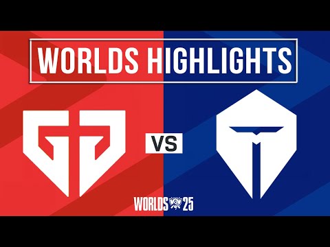 GEN vs TES Highlights ALL GAMES | Worlds 2025 Swiss Stage | Gen.G vs Top Esports