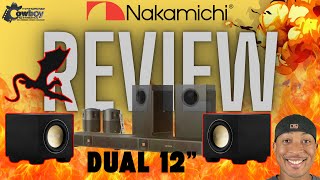 These Nakamichi Dual 12-inch Subwoofers Will BLOW Your Mind!