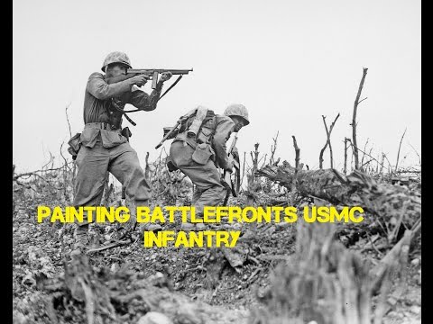 Painting Battlefront USMC Infantryman