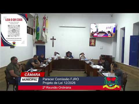 2ª Reunião Ordinária de Vereadores