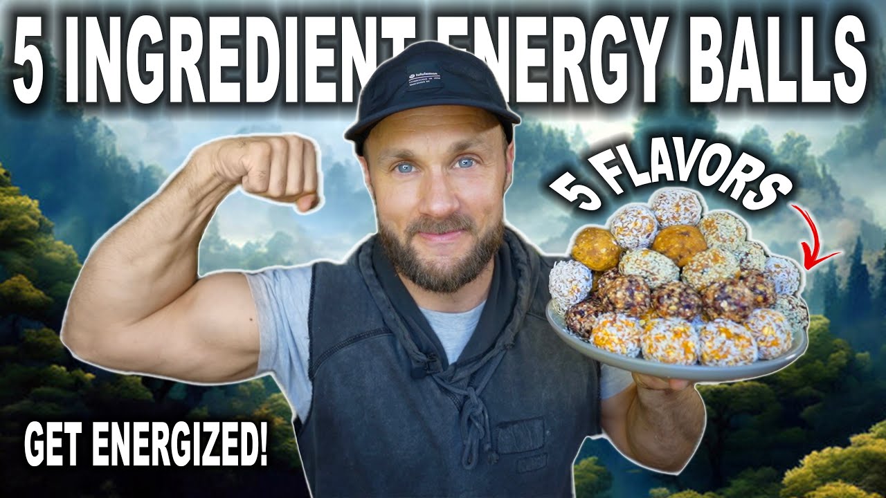 5 Energy Ball Recipes Using Only 5 Ingredients | Healthy & Delicious!