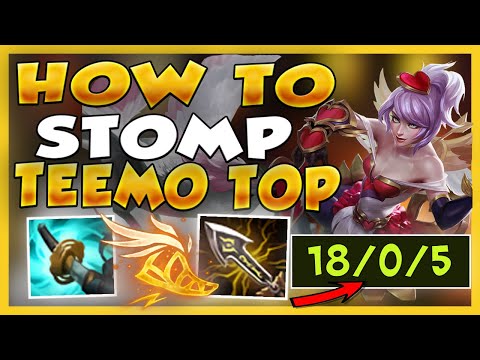 THIS IS HOW TO STOMP *ANY* TEEMO WITH QUINN TOP (PERFECT GAME!) - League of Legends