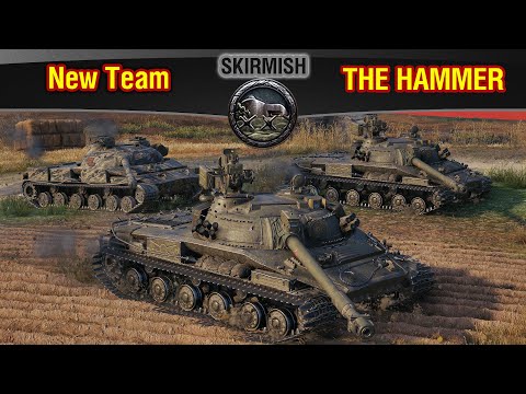 World of Tanks || Object 907 Skirmish THE HAMMER new team