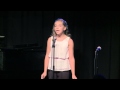 Maddie Swick sings "The Trolley Song" 
