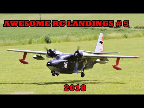 "AWESOME RC LANDINGS" - MIXED MODELS / SPORTS & GENERAL # 5 - 2018
