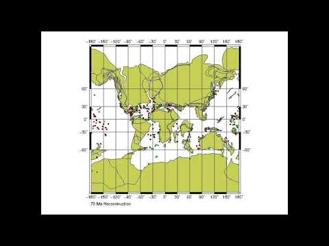 Pangea on Mercator projection