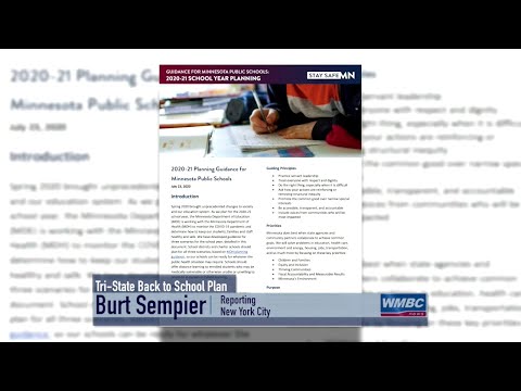 New York, New Jersey & Tri–State Area Back–To–School Plan