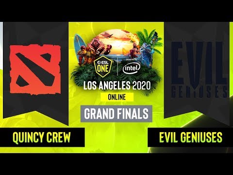 Dota2 -  Quincy Crew vs. Evil Geniuses - Game 4 - CN Grand Finals  - ESL One Los Angeles