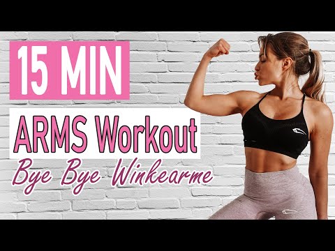 15 MIN toned ARMS Workout at HOME | no eqipment | bye bye Winkearme | inspired by Chloe Ting