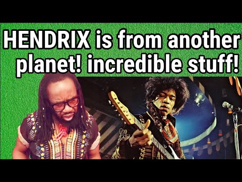 My first time hearing JIMI HENDRIX Johnny B Goode Live - REACTION - The man is unreal!