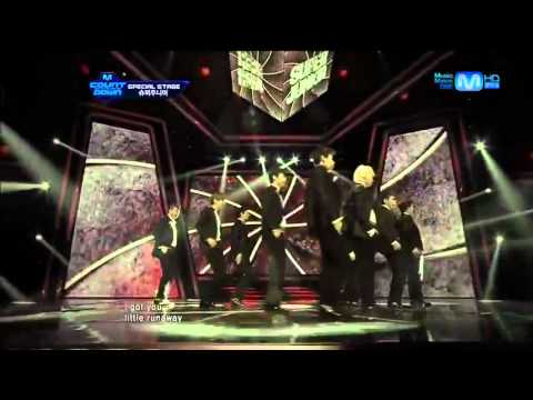 [HD] 120802 M! Countdown - Super Junior - SPY Teaser