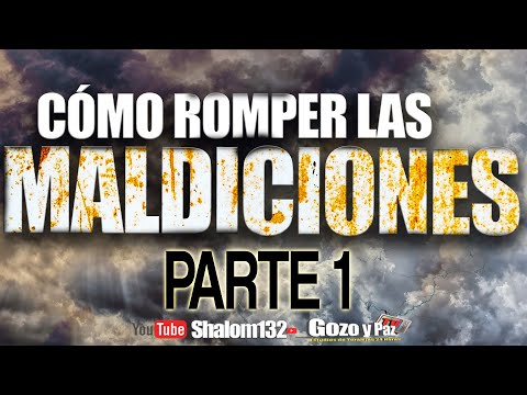 🔴SHALOM132: LAS MALDICIONES PARTE 1 ¿CÓMO ROMPER MALDICIONES? - Roeh Dr. Javier Palacios Celorio