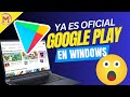 ✅nuevo ¡instala google play store en windows sin emuladores apk en pc 2024 🔥 play store oficial