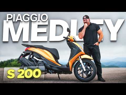 PIAGGIO MEDLEY S200 2025 ROLLER TEST!