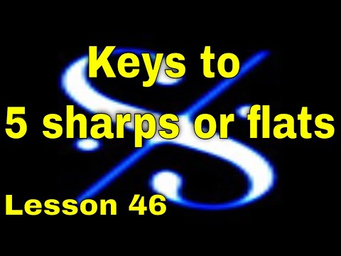 🎼 Grade 4 ABRSM/Grade 3 Trinity Music Theory - Keys up to 5 sharps/flats   Lesson 46