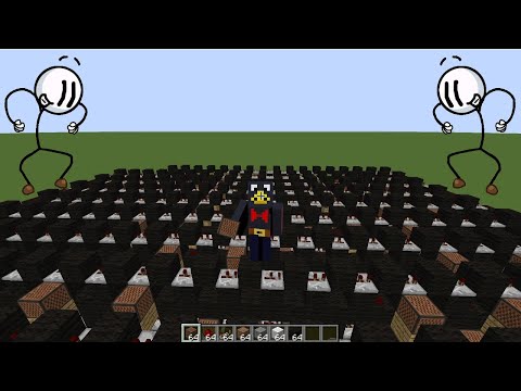I made Henry Stickmin Distraction Dance using Minecraft Note Blocks