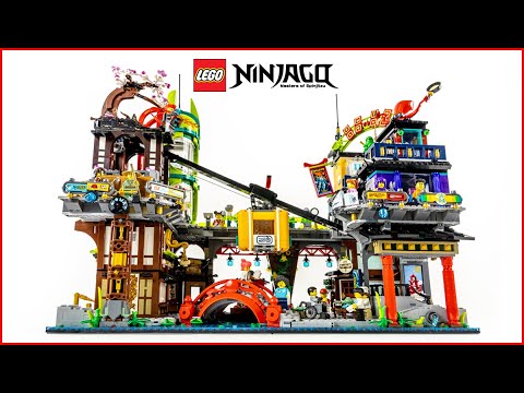 Vidéo LEGO Ninjago 71799 : Les marchés de Ninjago City