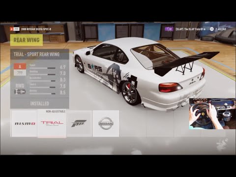 Forza Horizon 2 LP Ep35 NEEDS MORE DOWNFORCE! w/Thrustmaster Wheel Cam | SLAPTrain