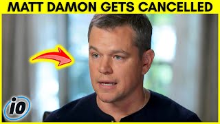 Matt Damon Gets Cancelled For Homophobic Slur