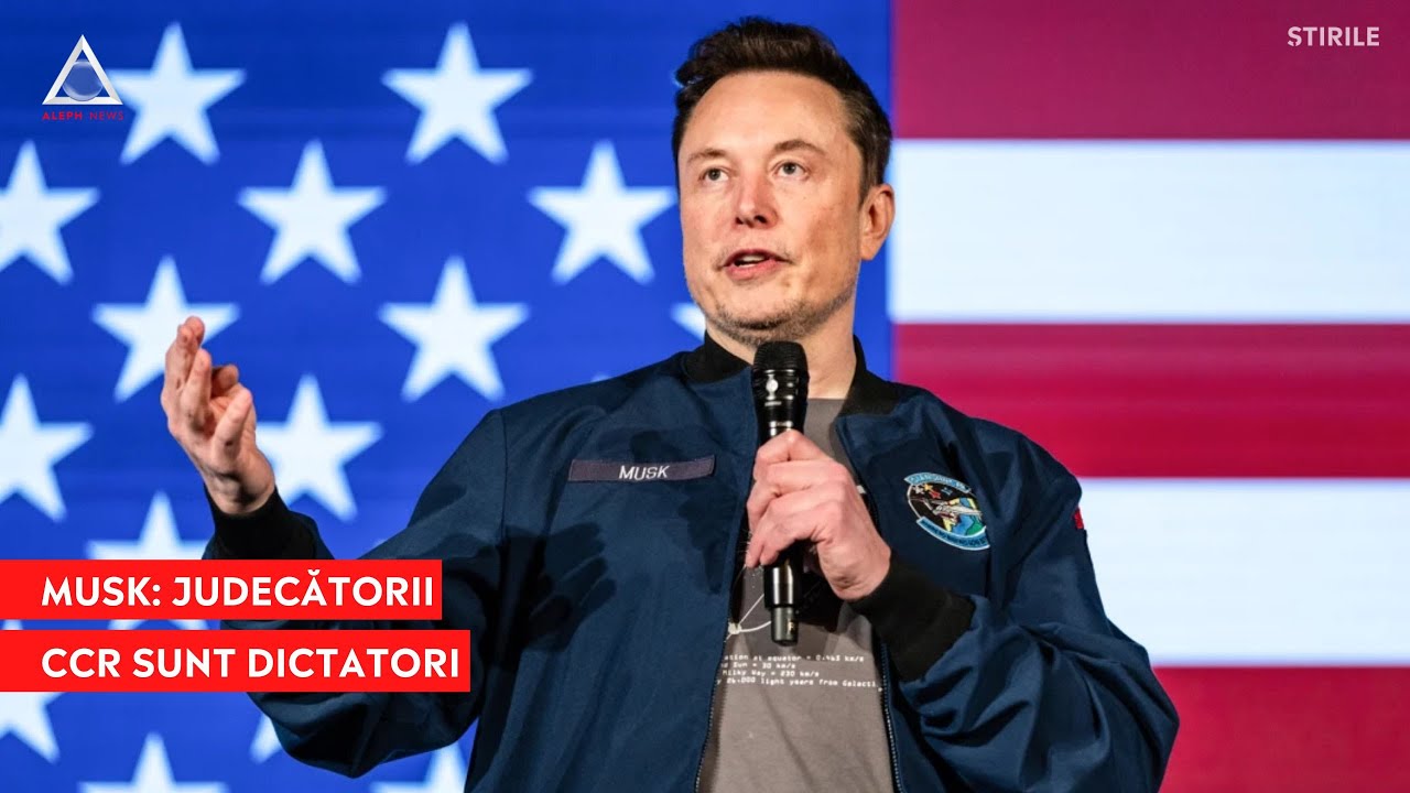 ATENȚIE: Elon Musk critică CCR și alegerile din România