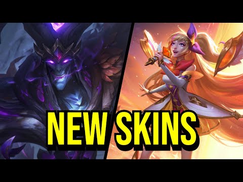 ALL NEW SKINS Karthus Seraphine Orianna Wukong Anivia | League of Legends