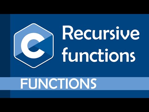 Intro to recursive functions in C