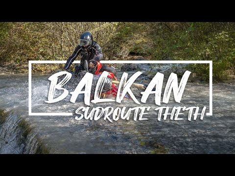 Albanien Theth Tal - Die Südroute - 3 Motorräder 3 Fahrer - Zittern, Lachen, Fallen, Fahren