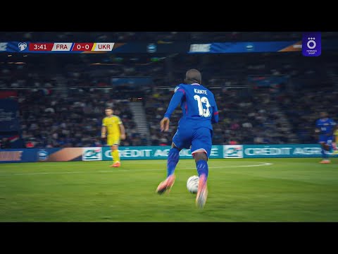 N’Golo Kanté vs Ukraine – Midfield Masterclass | World Cup Qualifiers 2025