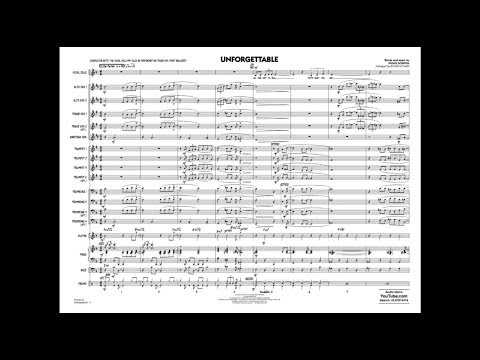 Unforgettable by Irving Gordon/arr. Roger Holmes