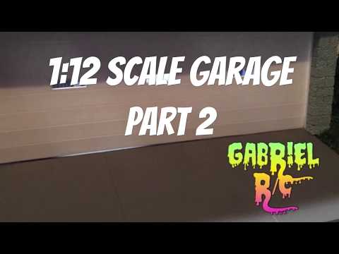 WPL 1:12 Scale Garage part 2