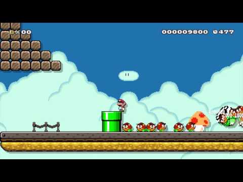super mario fun 3! by kyle - Super Mario Maker - No Commentary 1AE