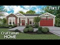 BLOXBURG 1 Story Craftsman Home Part One