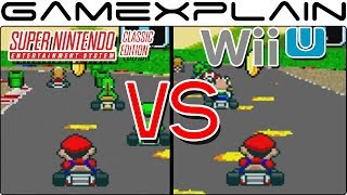 Super NES Classic vs Wii U Virtual Console - Head-to-Head Emulation Comparison