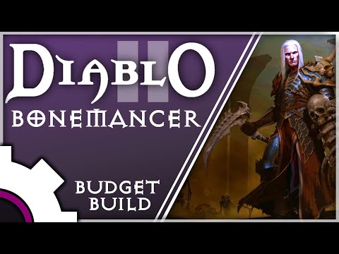 Budget Bone Necromancer Build for Diablo 2 Resurrected SSF - Skills, Items, and Mercenary
